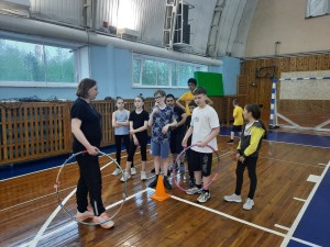 Весёлые старты перед стартом