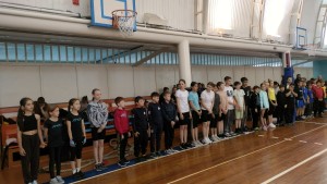 Городская спартакиада Перетягивание каната