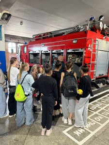 Экскурсия Пожарная часть гимнасты