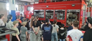Экскурсия в пожарную часть Бокс, самбо (28)