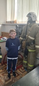 Экскурсия в пожарную часть Бокс, самбо (8)