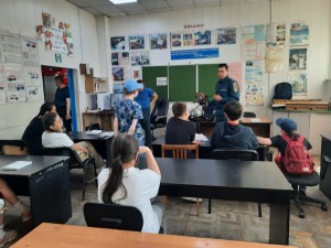 Экскурсия в пожарную часть Шахматы, баскетбол (5)